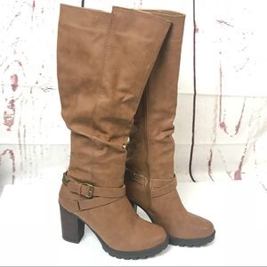 🍁Call It Spring Knee High Platform Boots Sz 10 🍁